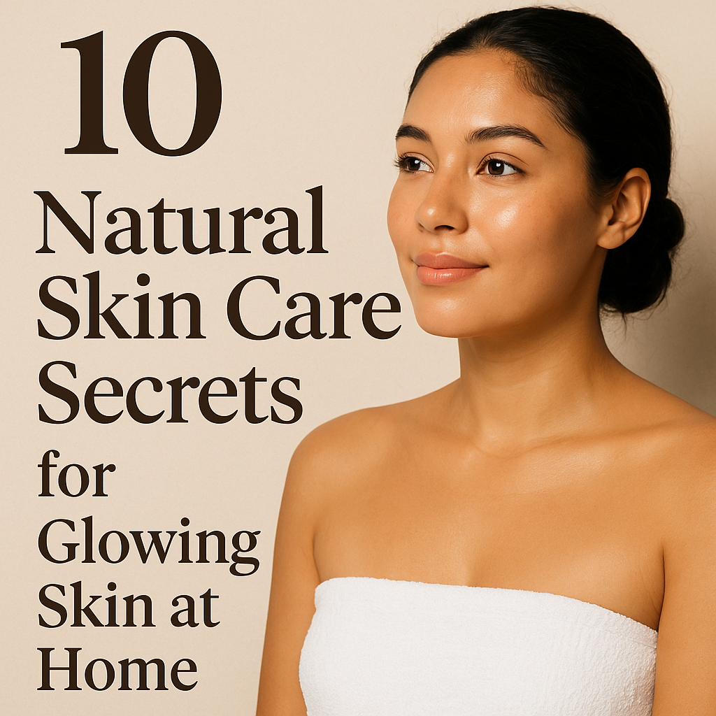 10 Natural Skin Care Secrets for Glowing Skin at Home
