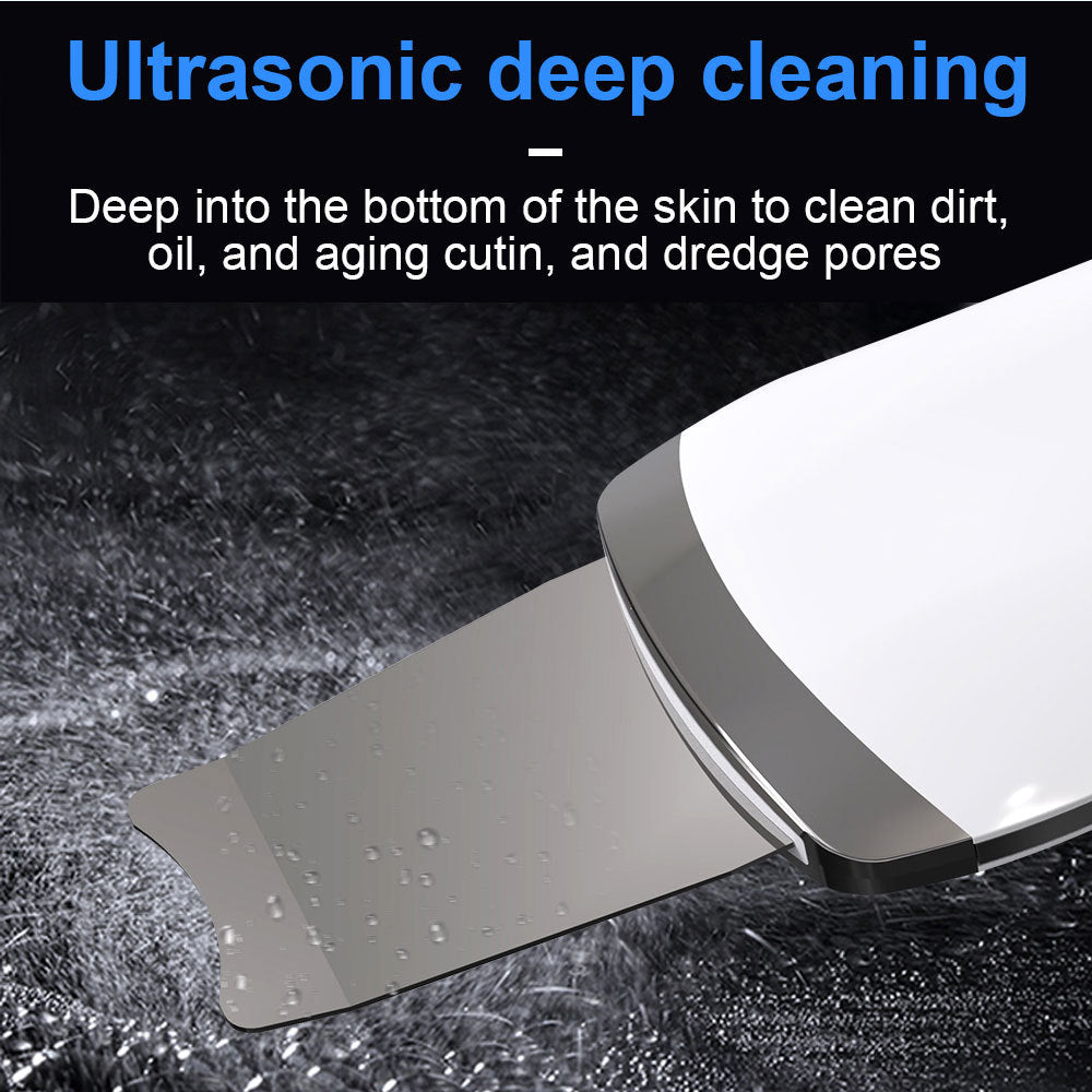 Ultrasonic Skin Scrubber – Deep Clean & Tighten at Home
