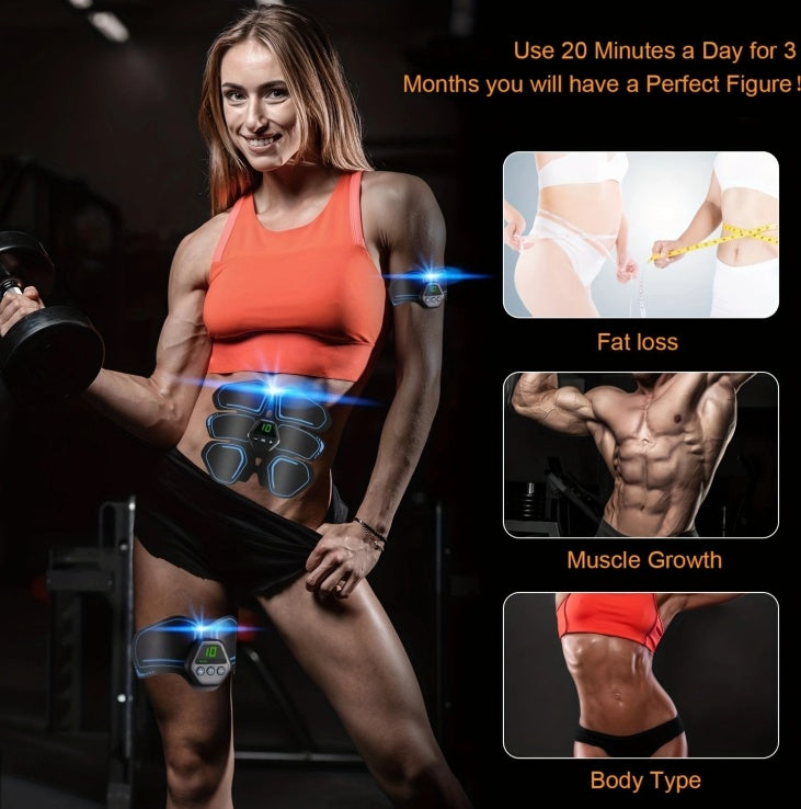 Smart ABS EMS Trainer – Stronger Core, Anytime, Anywhere